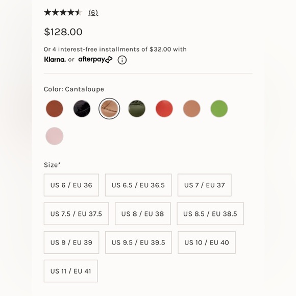 $128 FREE PEOPLE Size 8 Loafers Leather Everlane Anthropologie - Picture 4 of 6